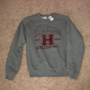 Grey Harvard Pullover